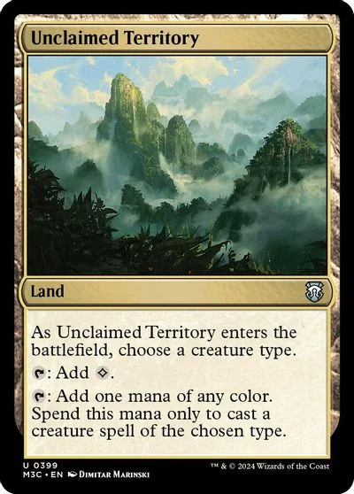 Unclaimed Territory [Foil] #399