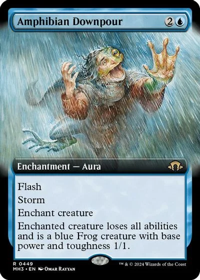 Amphibian Downpour [Foil] #449