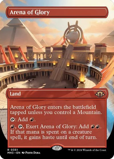 Arena of Glory [Borderless Foil] #351