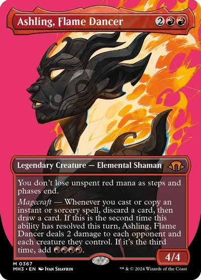 Ashling, Flame Dancer [Borderless] #367
