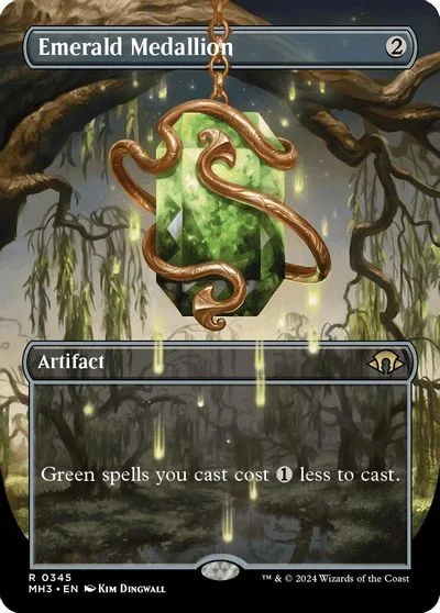 Emerald Medallion [Borderless] #345
