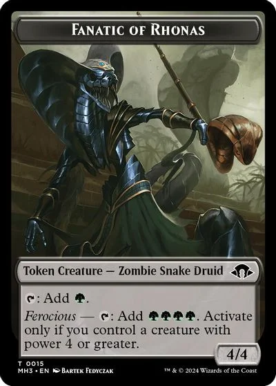 Fanatic of Rhonas [Foil] #458