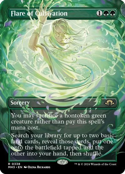 Flare of Cultivation [Borderless Foil] #338