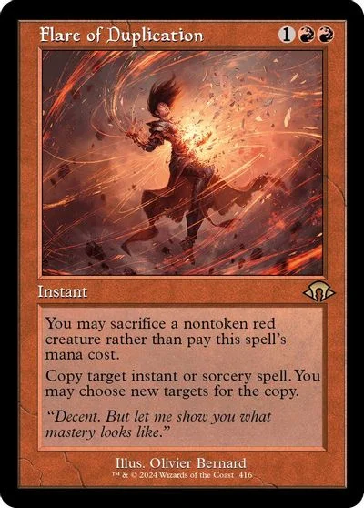 Flare of Duplication [Foil] #416