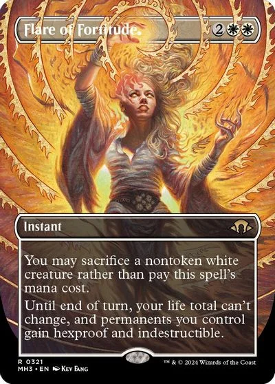 Flare of Fortitude [Borderless Foil] #321