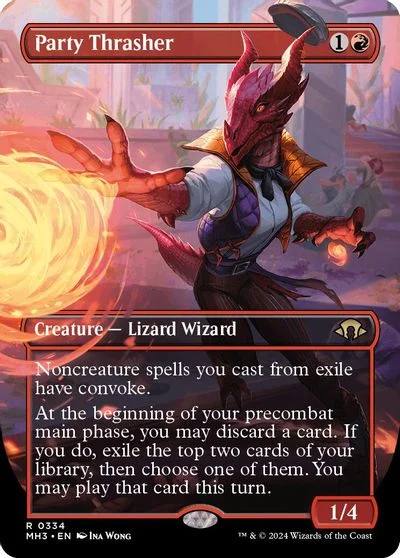 Party Thrasher [Borderless Foil] #334