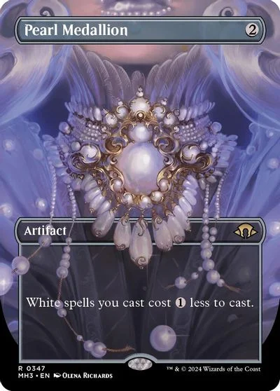 Pearl Medallion [Borderless Foil] #347