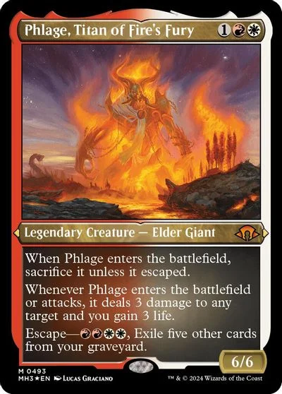 Phlage, Titan of Fire's Fury #493