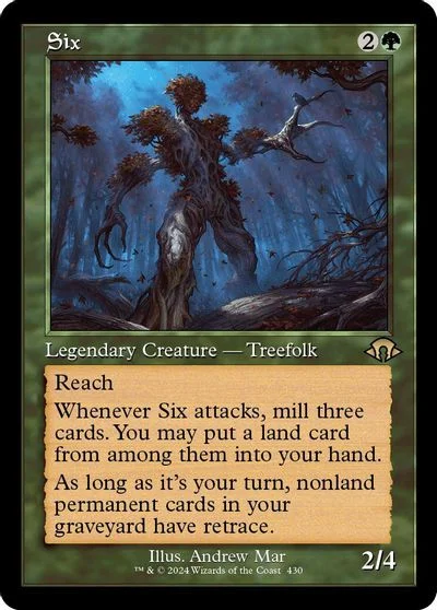 Six [Foil] #430