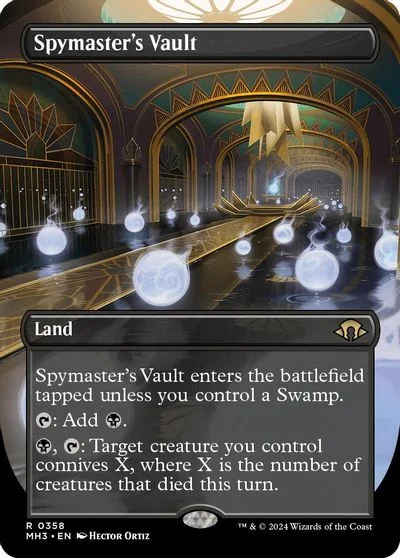 Spymaster's Vault [Borderless Foil] #358