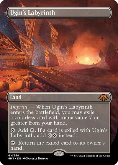 Ugin's Labyrinth [Borderless] #359