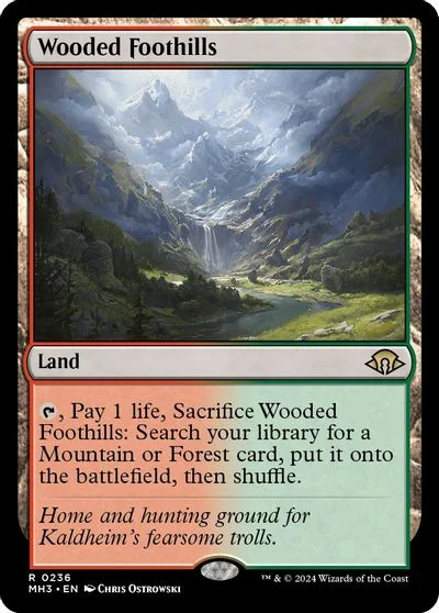 Wooded Foothills #236