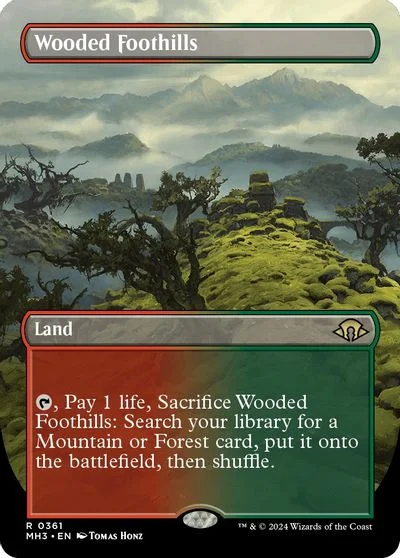 Wooded Foothills [Borderless] #361