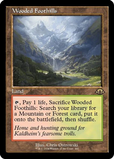 Wooded Foothills [Foil] #441