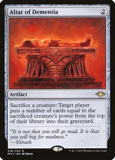 Altar of Dementia [Foil] #218