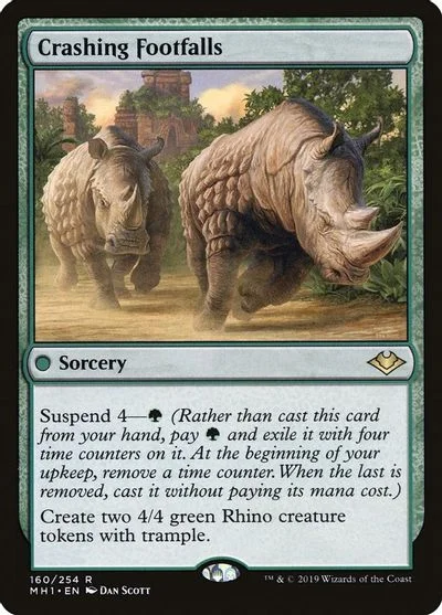 Crashing Footfalls [Foil] #160