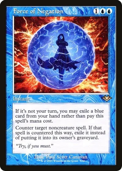 Force of Negation [Retro Foil] #9