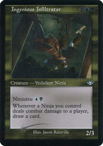 Ingenious Infiltrator [Retro Etched Foil] #28