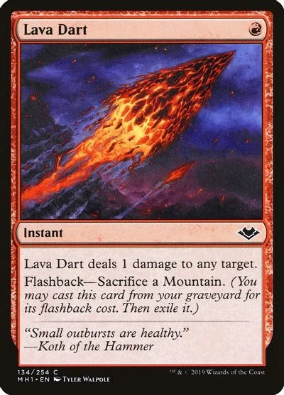 Lava Dart [Foil] #134