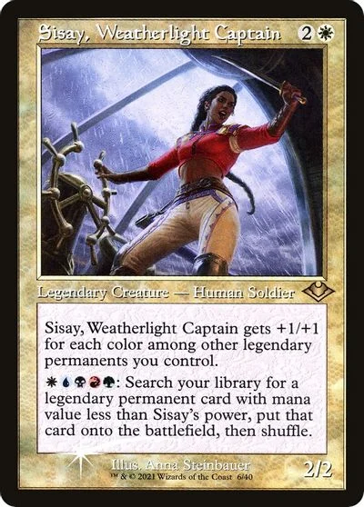 Sisay Weatherlight Captain [Retro Foil] #6