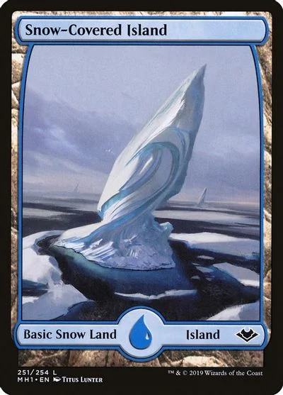 Snow-Covered Island [Foil] #251
