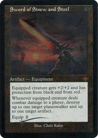 Sword Of Sinew And Steel [Retro Etched Foil] #31