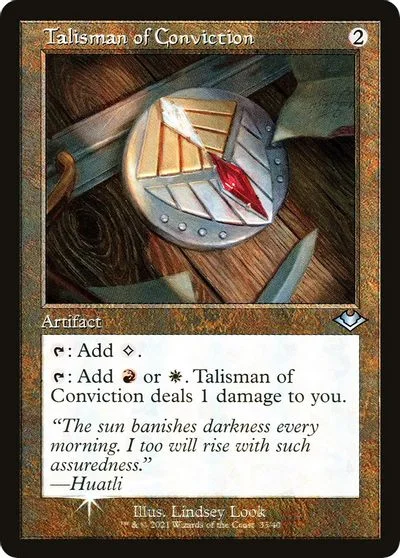 Talisman of Conviction [Retro Foil] #33