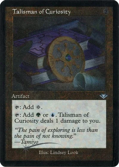 Talisman Of Curiosity [Retro Etched Foil] #35