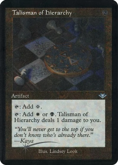 Talisman Of Hierarchy [Retro Etched Foil] #36