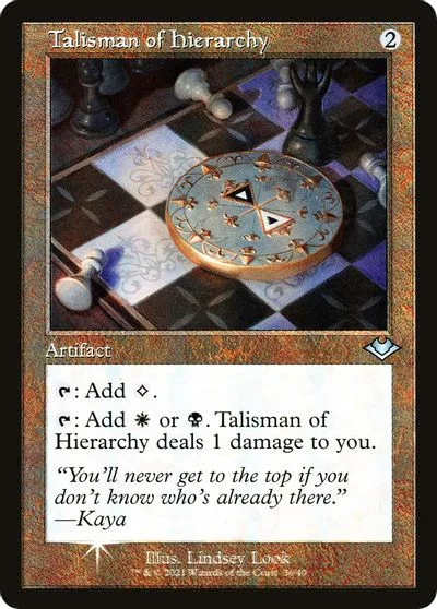 Talisman of Hierarchy [Retro Foil] #36