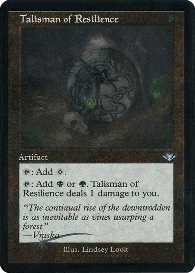 Talisman Of Resilience [Retro Etched Foil] #37