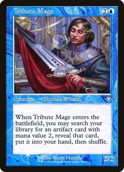 Tribute Mage [Retro Foil] #10