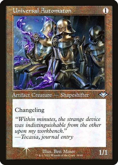 Universal Automaton [Retro Etched Foil] #38