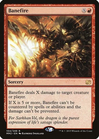 Banefire [Foil] #104
