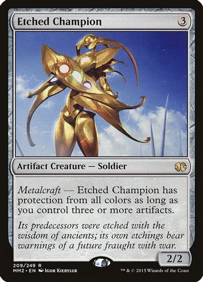 Etched Champion [Foil] #209