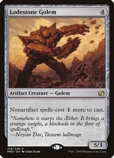 Lodestone Golem [Foil] #219
