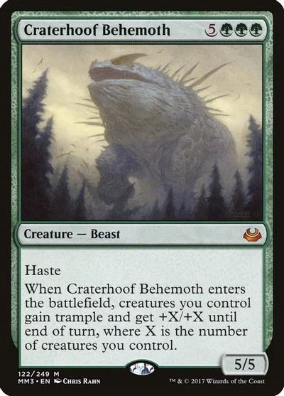 Craterhoof Behemoth #122