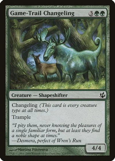 Game-Trail Changeling [Foil]