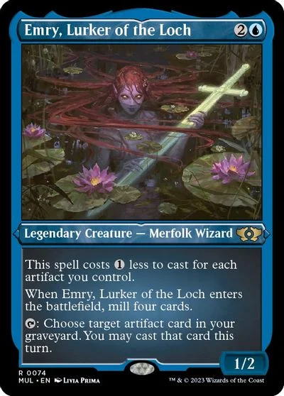 Emry, Lurker of the Loch [Foil Etched] #74