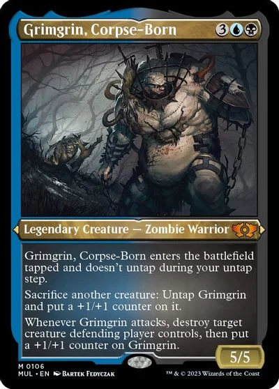 Grimgrin, Corpse-Born [Foil Etched] #106