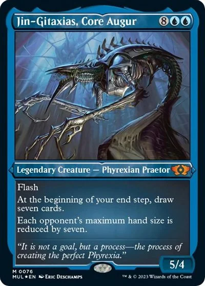 Jin-Gitaxias, Core Augur [Foil Etched] #76