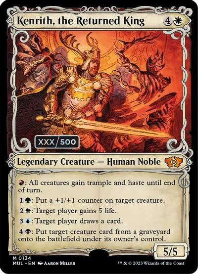Kenrith, the Returned King #4