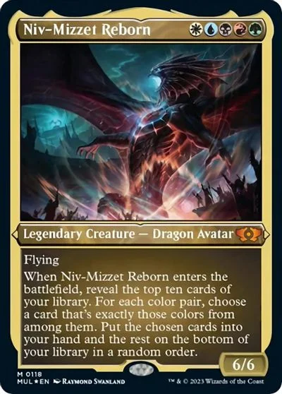 Niv-Mizzet Reborn [Foil Etched] #118