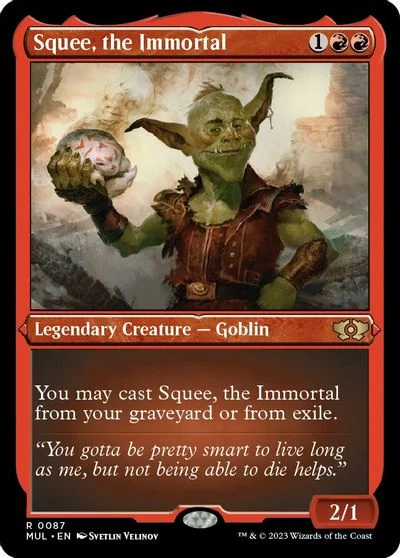 Squee, the Immortal [Foil Etched] #87