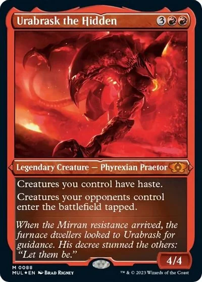 Urabrask the Hidden [Foil Etched] #88