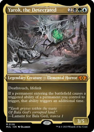 Yarok, the Desecrated [Foil Etched] #128