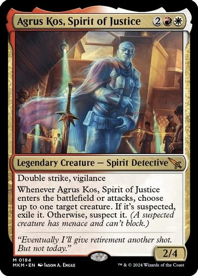 Agrus Kos, Spirit of Justice [Foil] #184