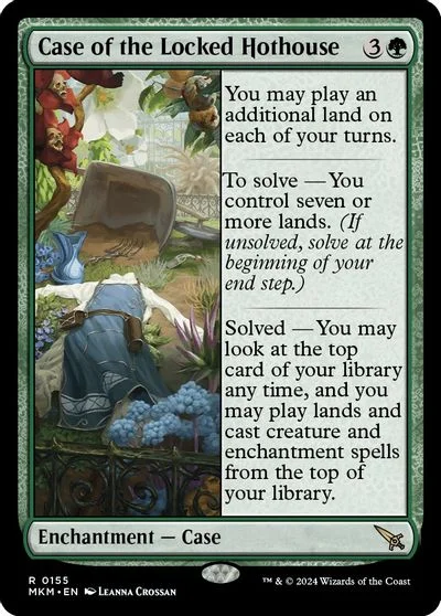 Case of the Locked Hothouse [Foil] #155
