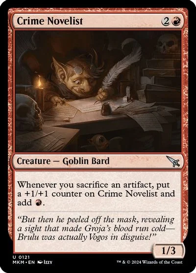 Crime Novelist [Foil] #121