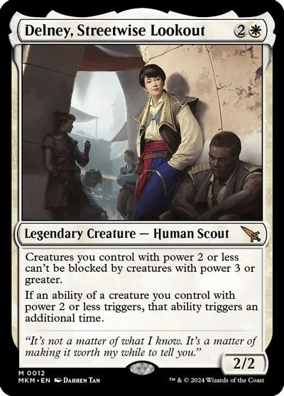Delney, Streetwise Lookout [Foil] #12